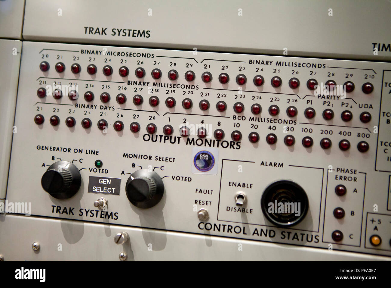 Vintage générateur de time code machine - USA Banque D'Images