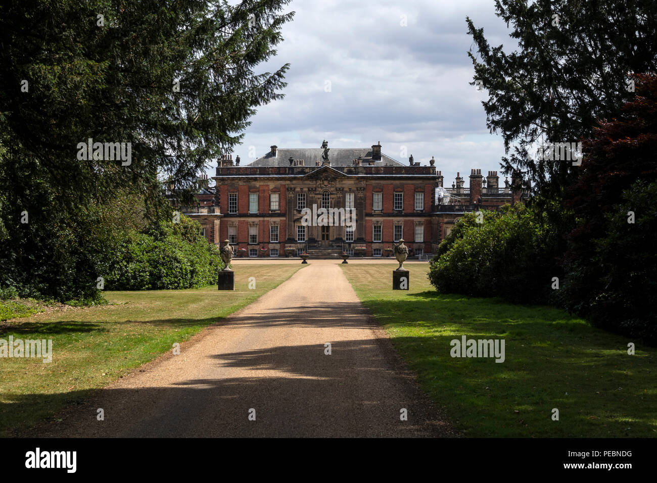 L'Ouest avant de Wentworth Woodhouse, une élève de 1 maison de campagne près de Rotherham, dans le Yorkshire du Sud, UK Banque D'Images