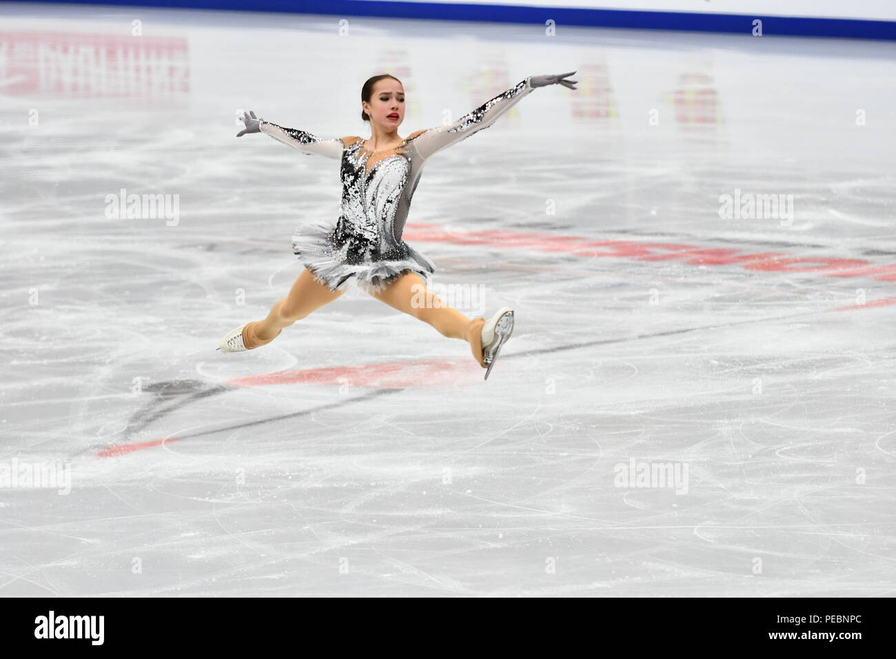 Zagitova Robe De Patinage Artistique Femme Manches Longues, Dos Nu  Compétition Danse Lyrique Taille Sur Mesure Possible