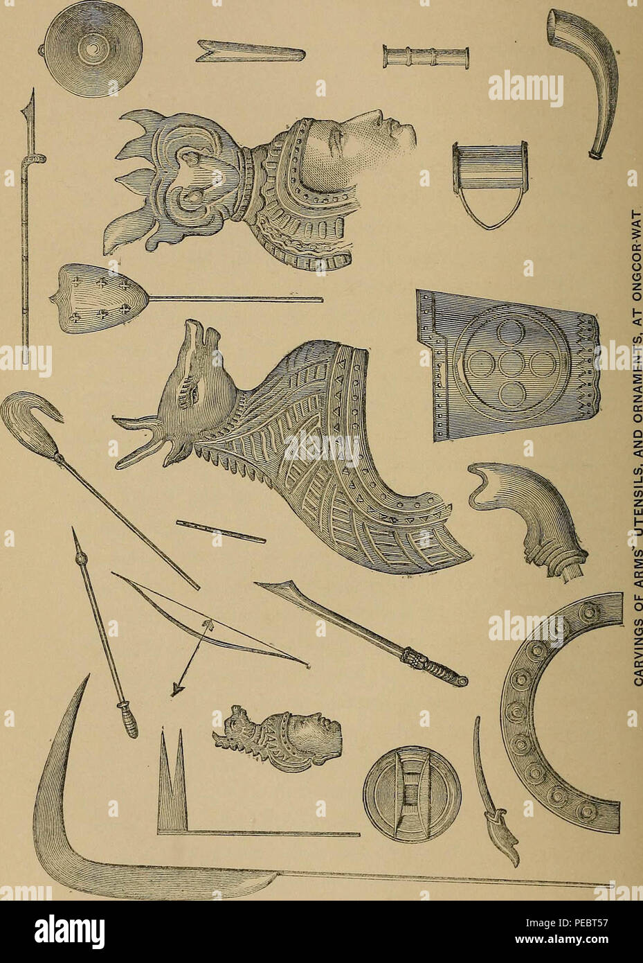 'Voyages dans les parties centrales de l'Indochine (Siam), au Cambodge, et au Laos : pendant les années 1858, 1859 et 1860, l' (1864) Banque D'Images