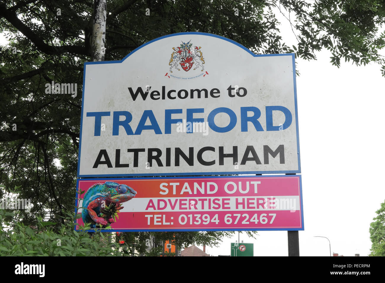 Le centre-ville de Altrincham, Trafford, Greater Manchester, Angleterre Banque D'Images