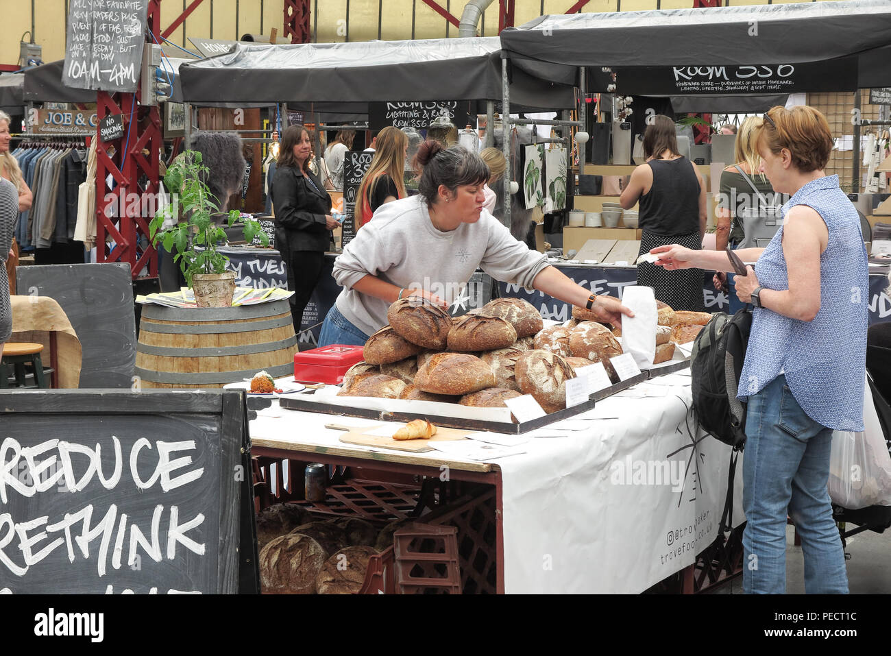 Market House, le centre-ville de Altrincham, Trafford, Greater Manchester, Angleterre Banque D'Images