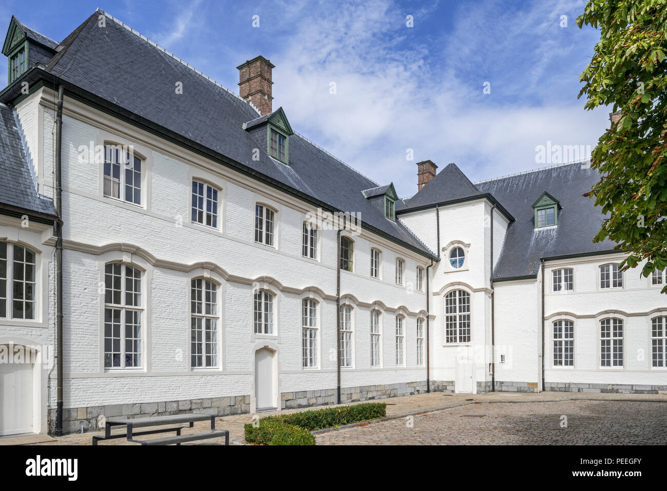 17e siècle à l'abbaye cistercienne de Maagdendale Oudenaarde, Flandre orientale, Belgique Banque D'Images