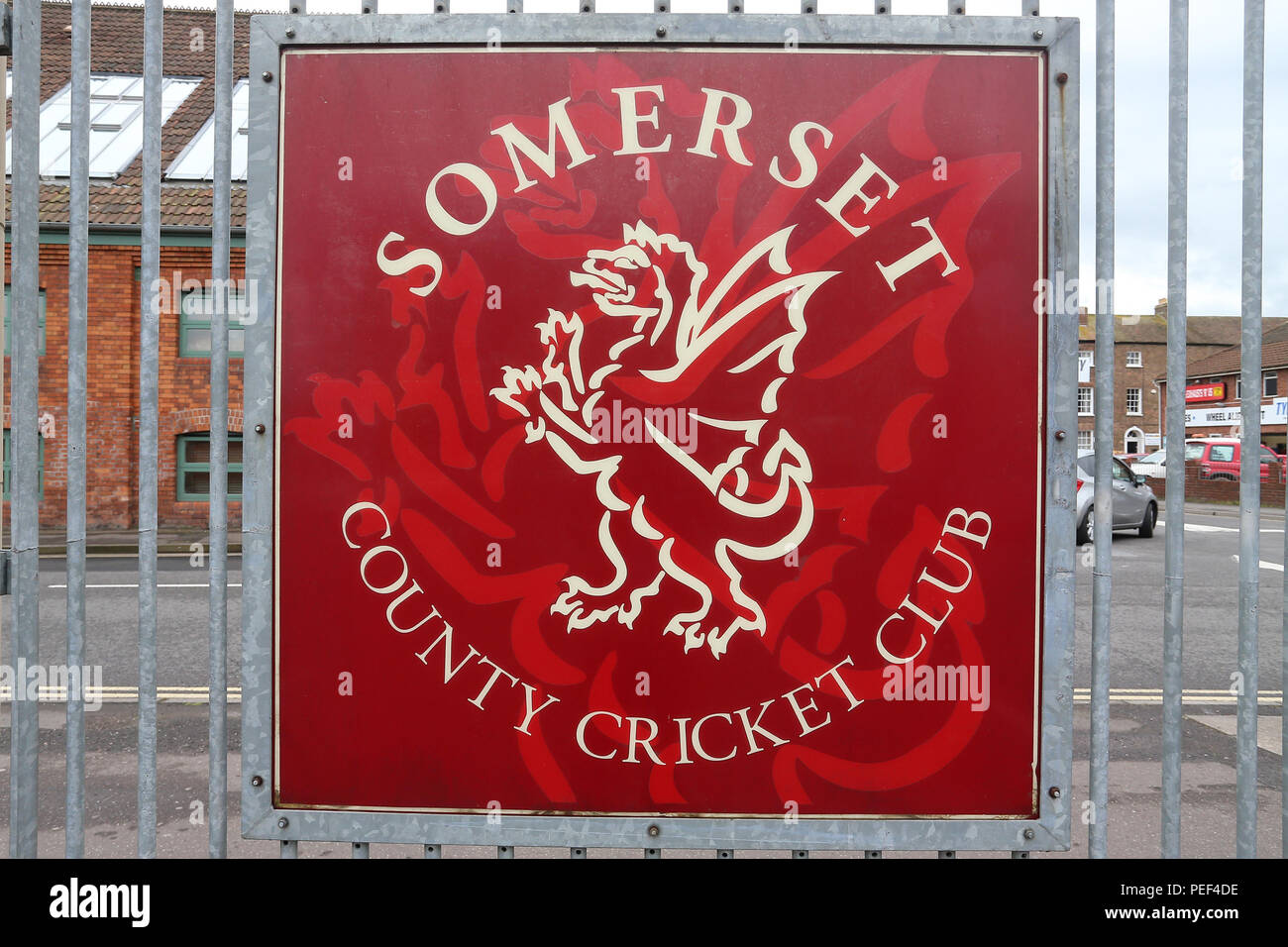 Le Somerset County Cricket Club dynamique au cours de la CCC vs Somerset CCC, Essex County Championship Division 1 Specsavers Cricket au Cooper Pays Associés Banque D'Images