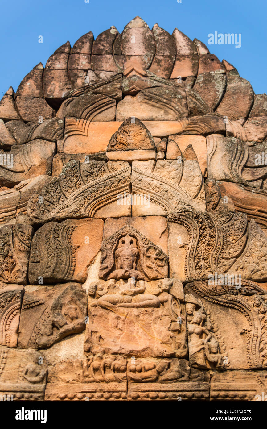 Prasat Hin Phanom Rung Historical Park, Buriram Thaïlande Banque D'Images