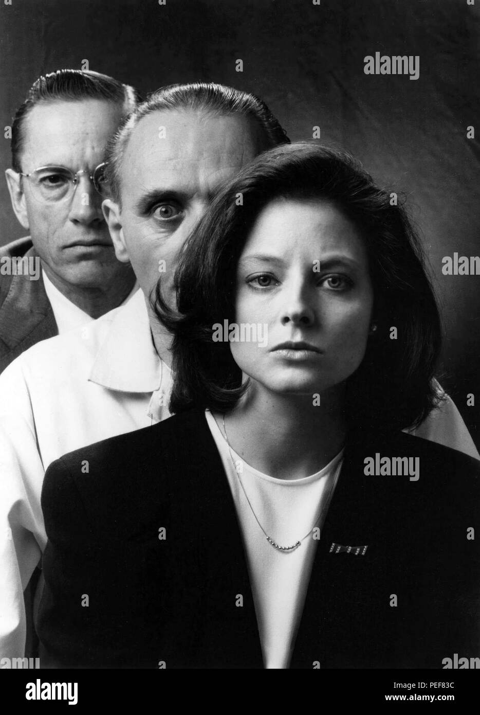 Titre original : LE SILENCE DES AGNEAUX. Titre en anglais : LE SILENCE DES AGNEAUX. Film Réalisateur : Jonathan Demme. Année : 1991. Stars : Jodie Foster, Anthony Hopkins, SCOTT GLENN. Credit : ORION PICTURES / Album Banque D'Images