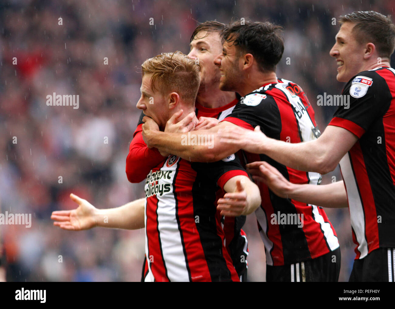 Birmingham City v Sheffield United Banque D'Images