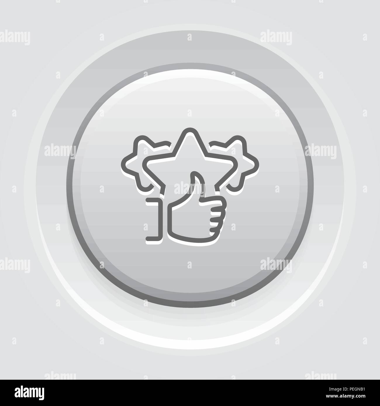 L'icône de la ligne de commentaires. Illustration de Vecteur