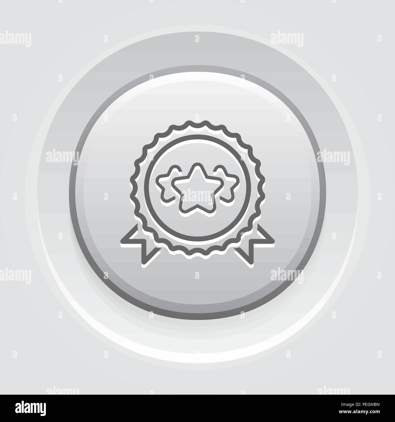 L'icône de la ligne de meilleur choix. Illustration de Vecteur