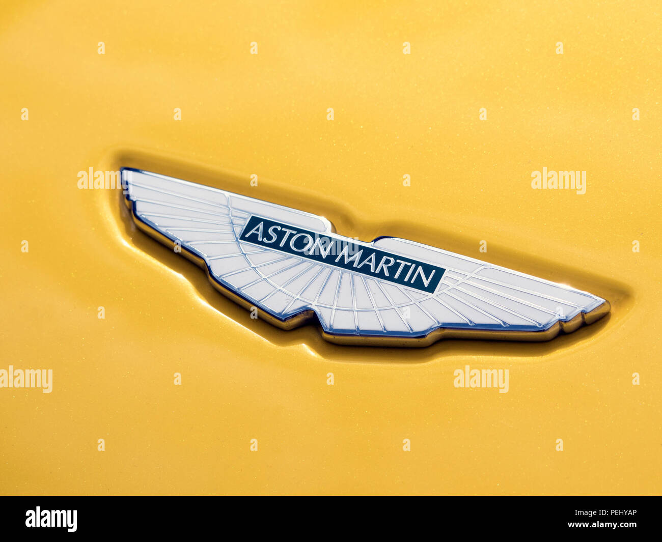 2008 convertible Aston Martin Vantage Banque D'Images