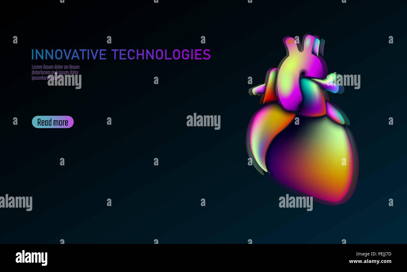 Docteur en médecine en ligne app applications mobiles. Médecine santé numérique couleur gradient dynamique 3D fluide lumineux en plastique. Glitch néon forme holographique Innovation, technologie vector illustration Illustration de Vecteur