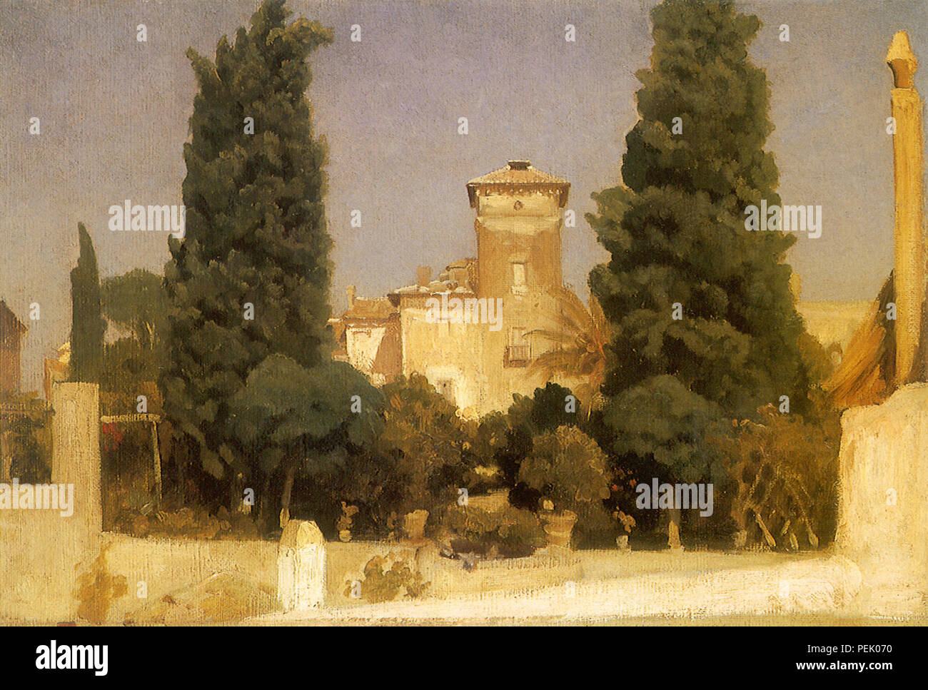Villa Malte, Rome, Italie, Leighton, Frederic Banque D'Images