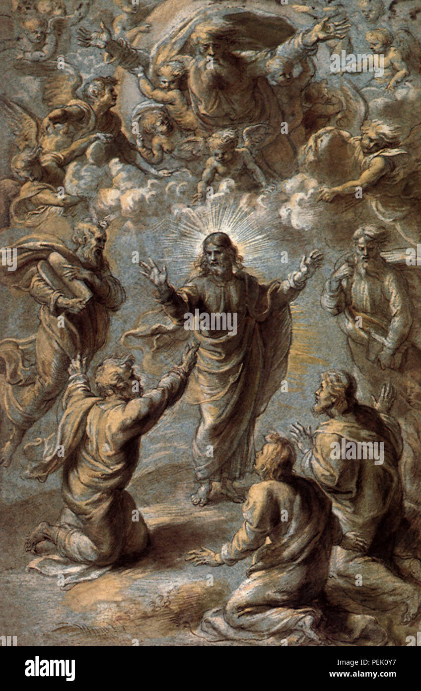 Transfiguration, Rubens, Peter Paul Banque D'Images