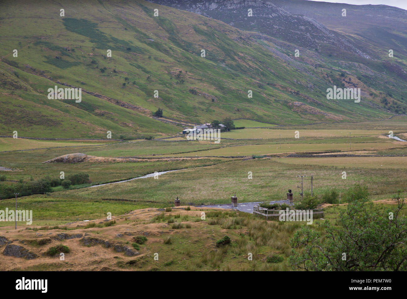 Le Parc National de Snowdonia Banque D'Images