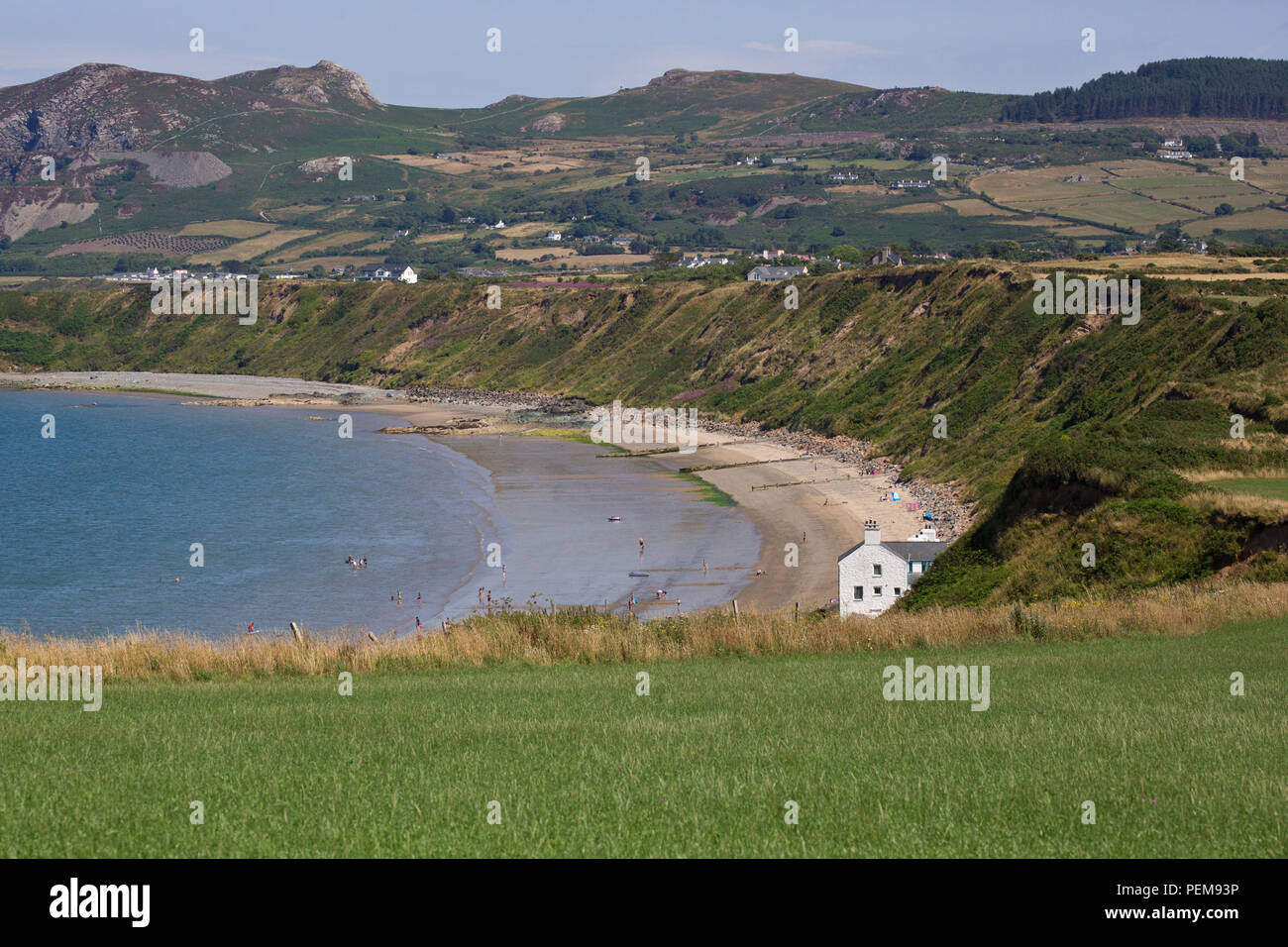 Morfa, Nefyn Llyn Peninsula, au nord du Pays de Galles Banque D'Images