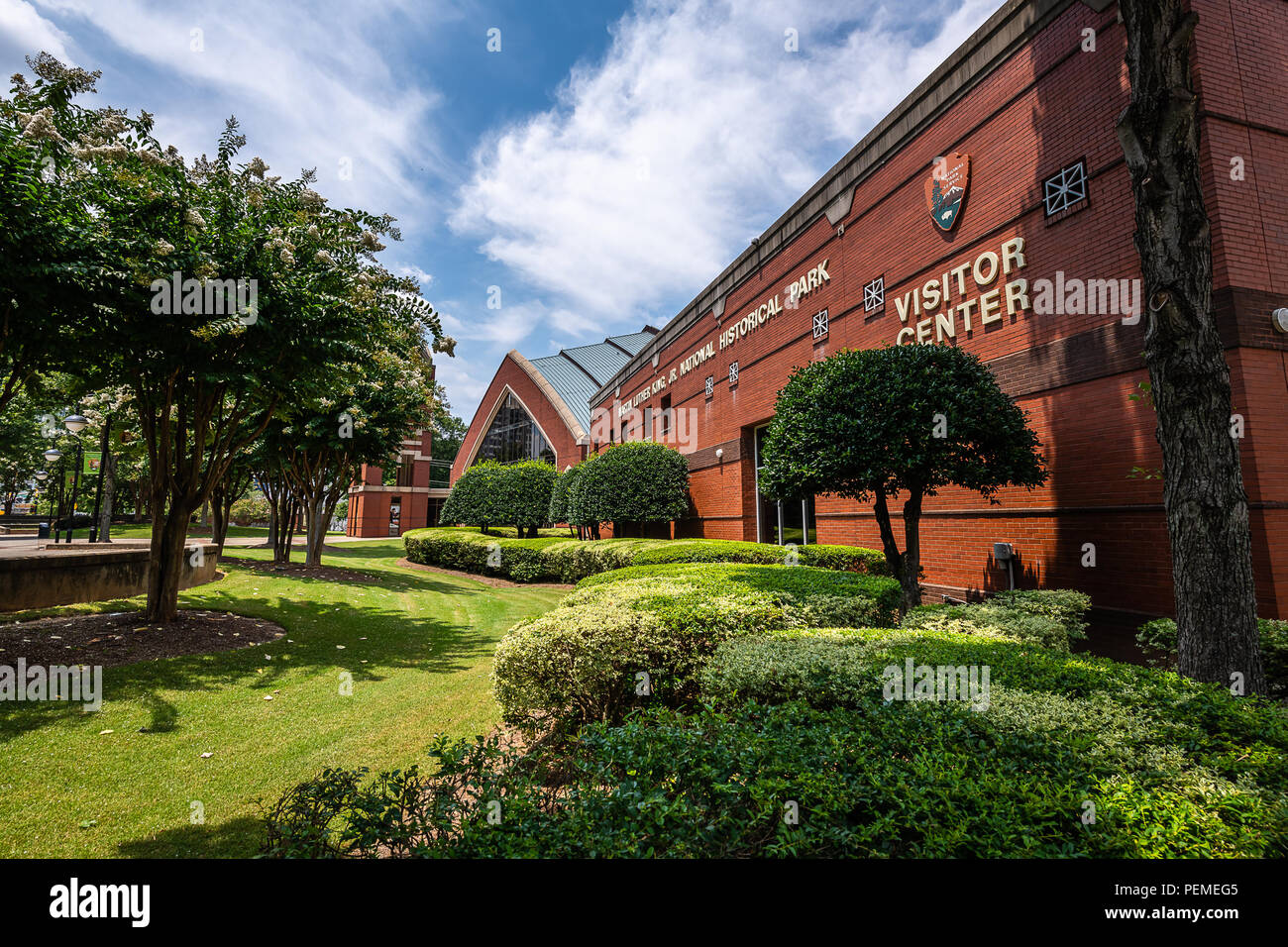 Martin Luther King, Lieu historique national Banque D'Images