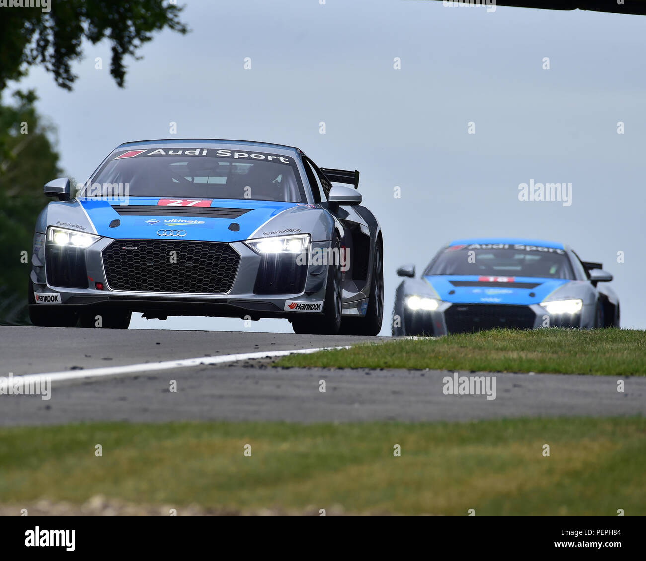 Jedrzej Szczesniak, Audi R8 LMS GT4, Audi Sport Seyffarth R8 LMS Cup, course de DTM, Deutsche Tourenwagen Masters, Grand Prix, Brands Hatch Banque D'Images