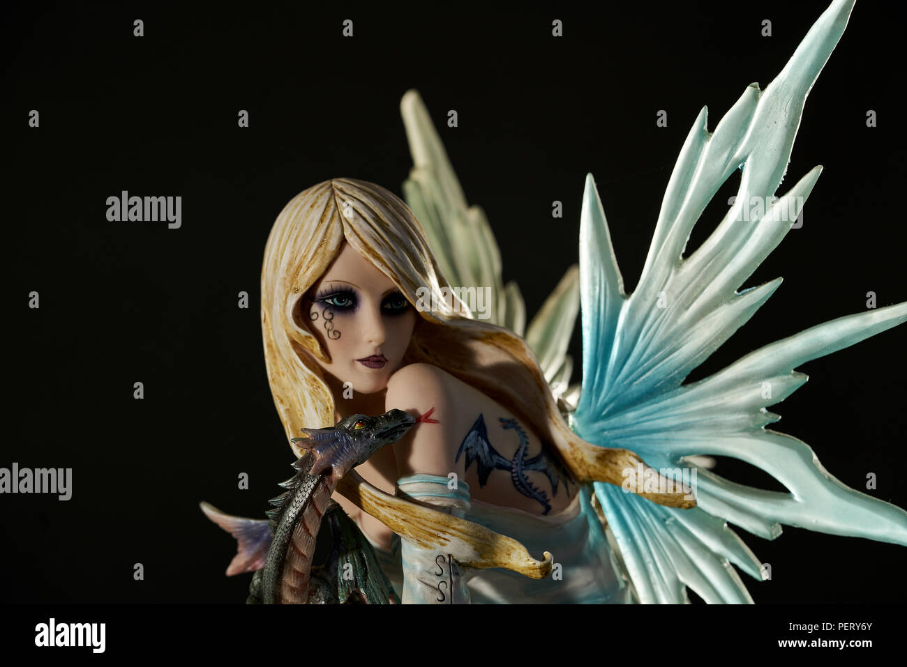 Vent et glace Banque D'Images