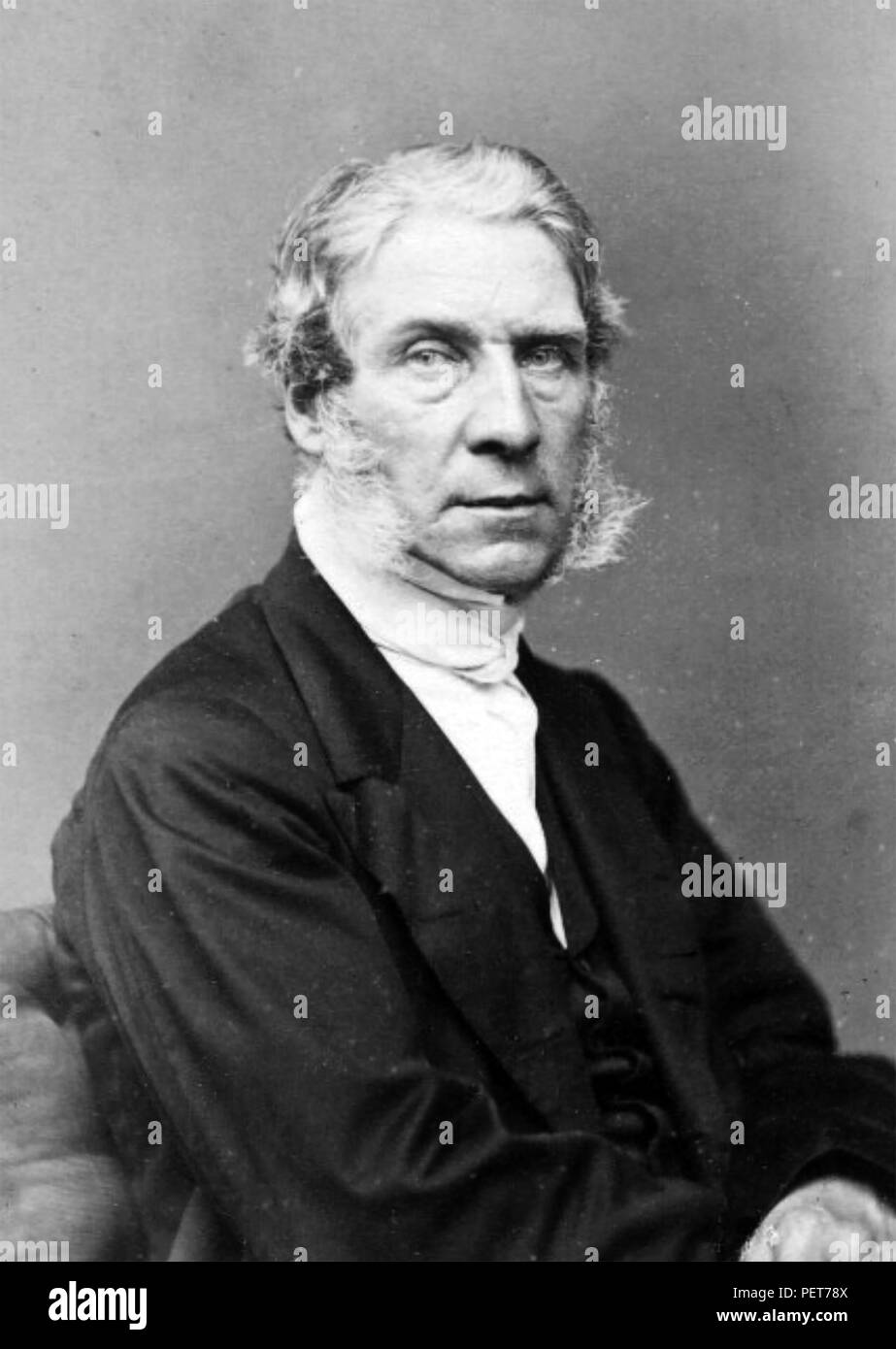 JAMES GLAISHER (1809-1903), astronome et aéronaute français météorologue Banque D'Images