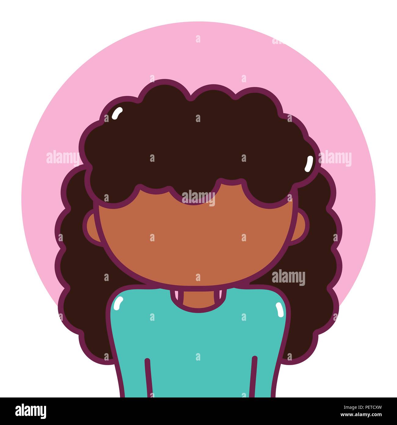 Femme Avatar Profil Image Vectorielle Stock Alamy