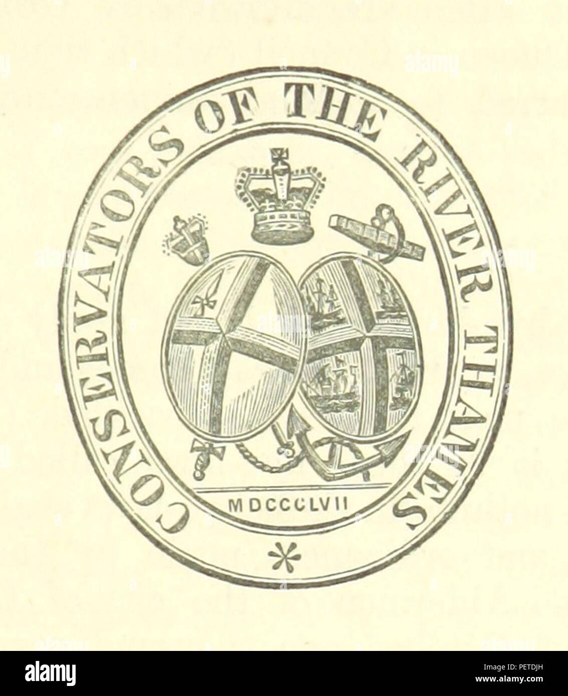 Image réalisée à partir d'archive historique page 7 de 'règles et Règlement additionnel pour la régulation sur Boat-Races, et pour la protection, la préservation et la réglementation de la pêche sur la Tamise, à partir de la ville de pierre, près de Staines, à Cricklade' par les Britanniques1226. Banque D'Images