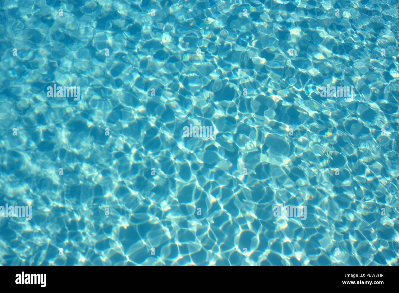 La surface de l'eau de piscine abstract background Banque D'Images