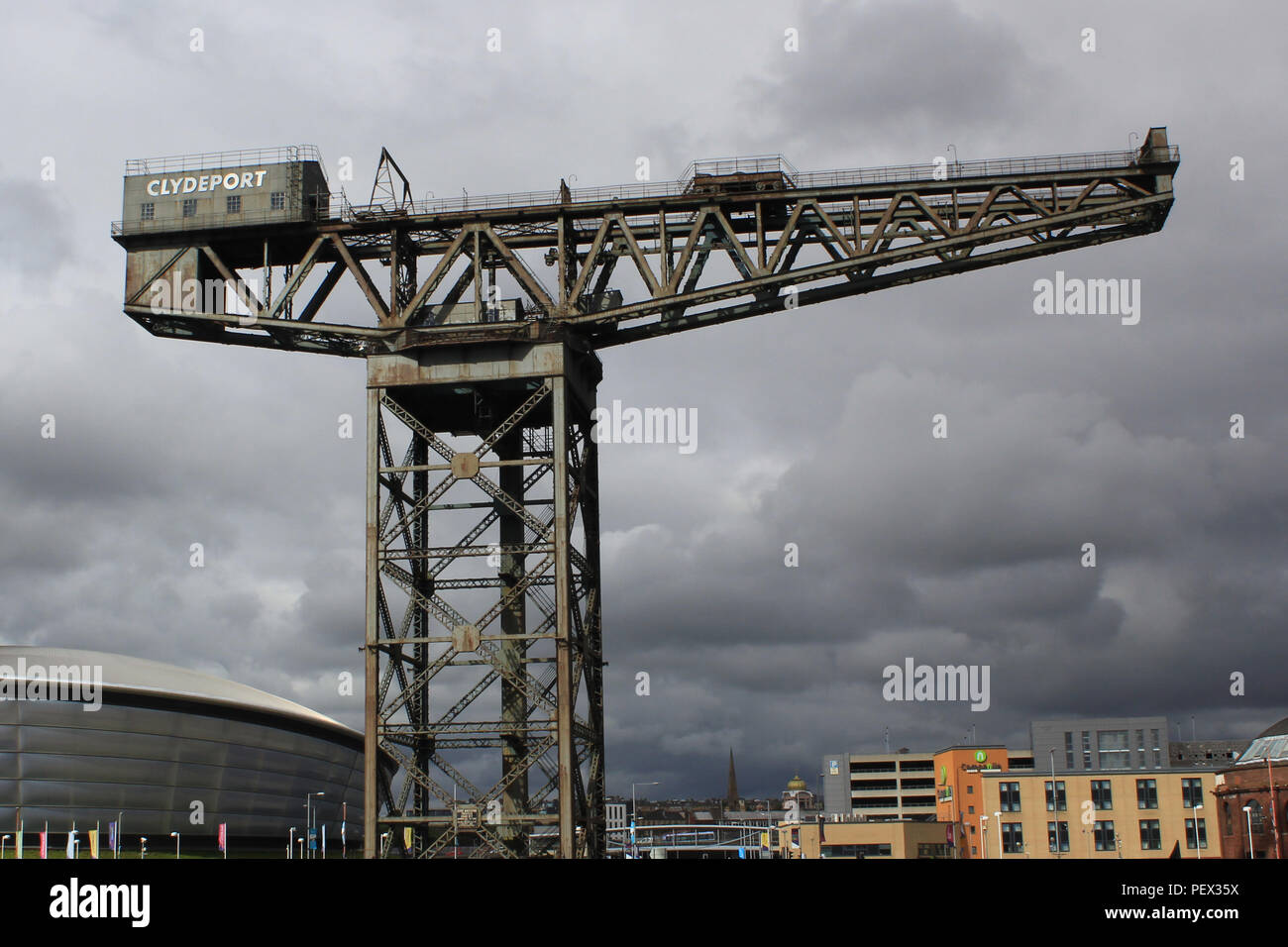 Glasgow Finnieston crane Banque D'Images