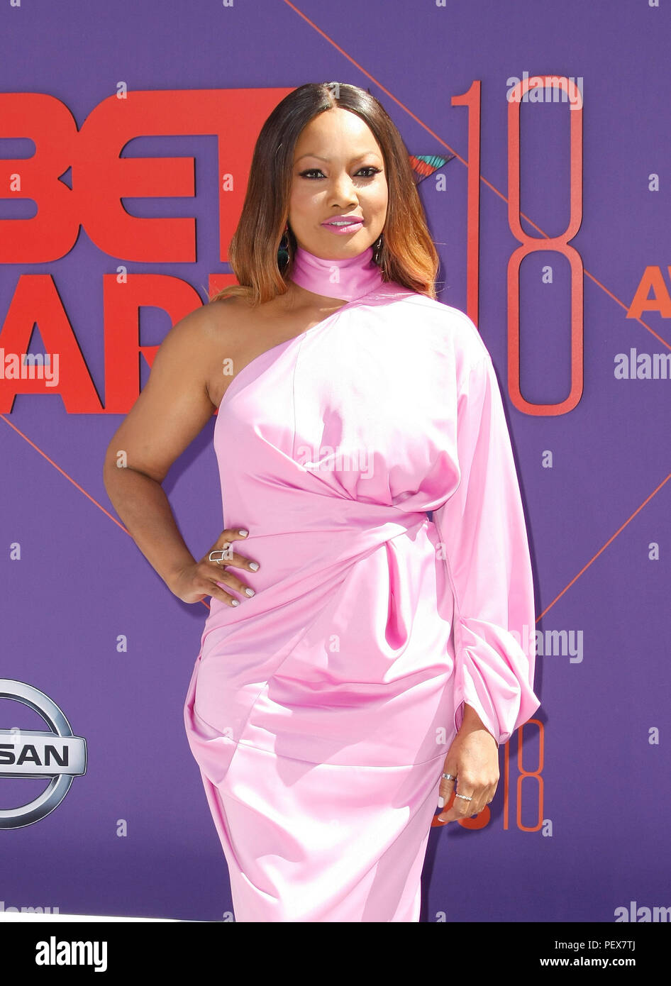 LOS ANGELES, CA - le 24 juin : Garcelle Beauvais assiste au BET Awards 2018 au Théâtre de Microsoft le 24 juin 2018 à Los Angeles, Californie. Credit : imageSPACE/MediaPunch Banque D'Images