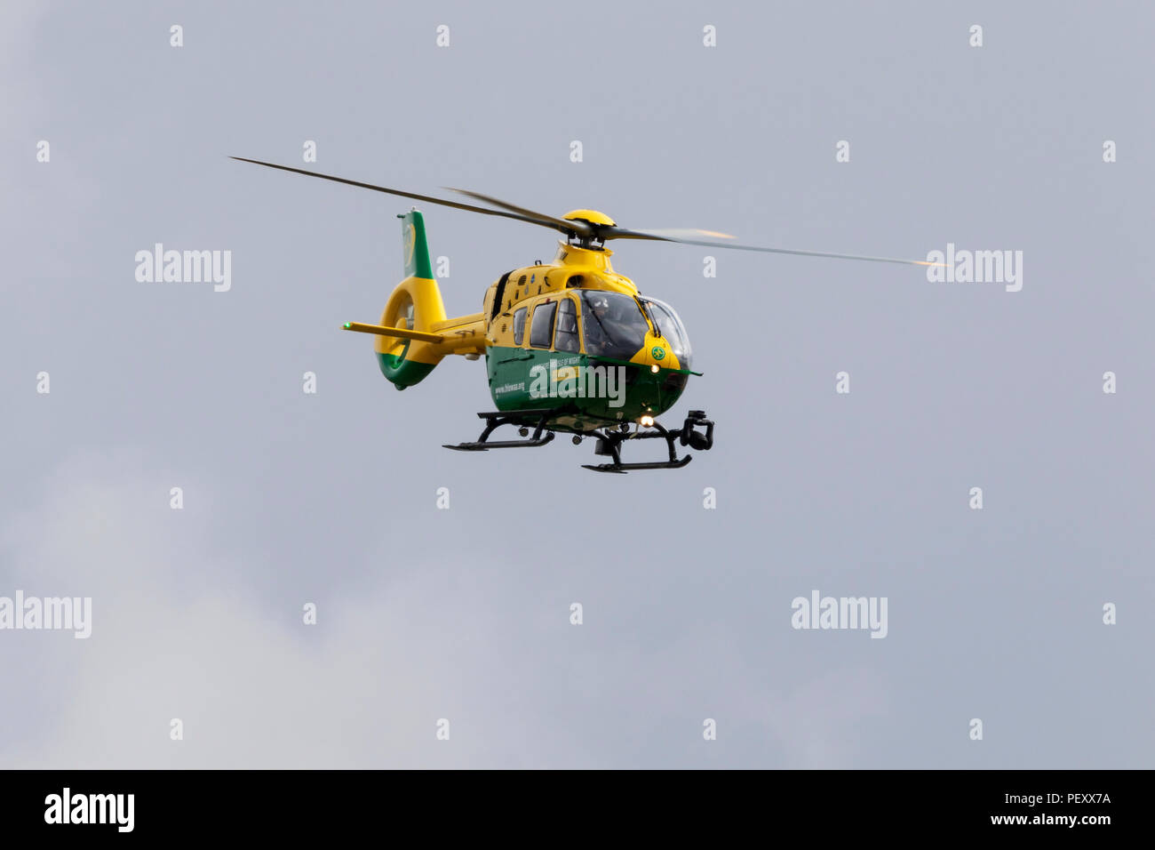 Eurocopter EC135 G-HIOW Banque D'Images