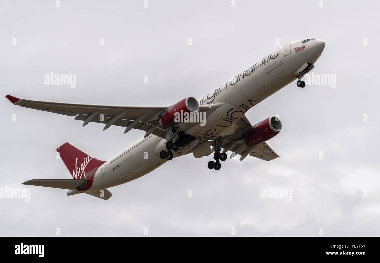 Virgin Atlantic Airlines Airbus A330 Banque D'Images