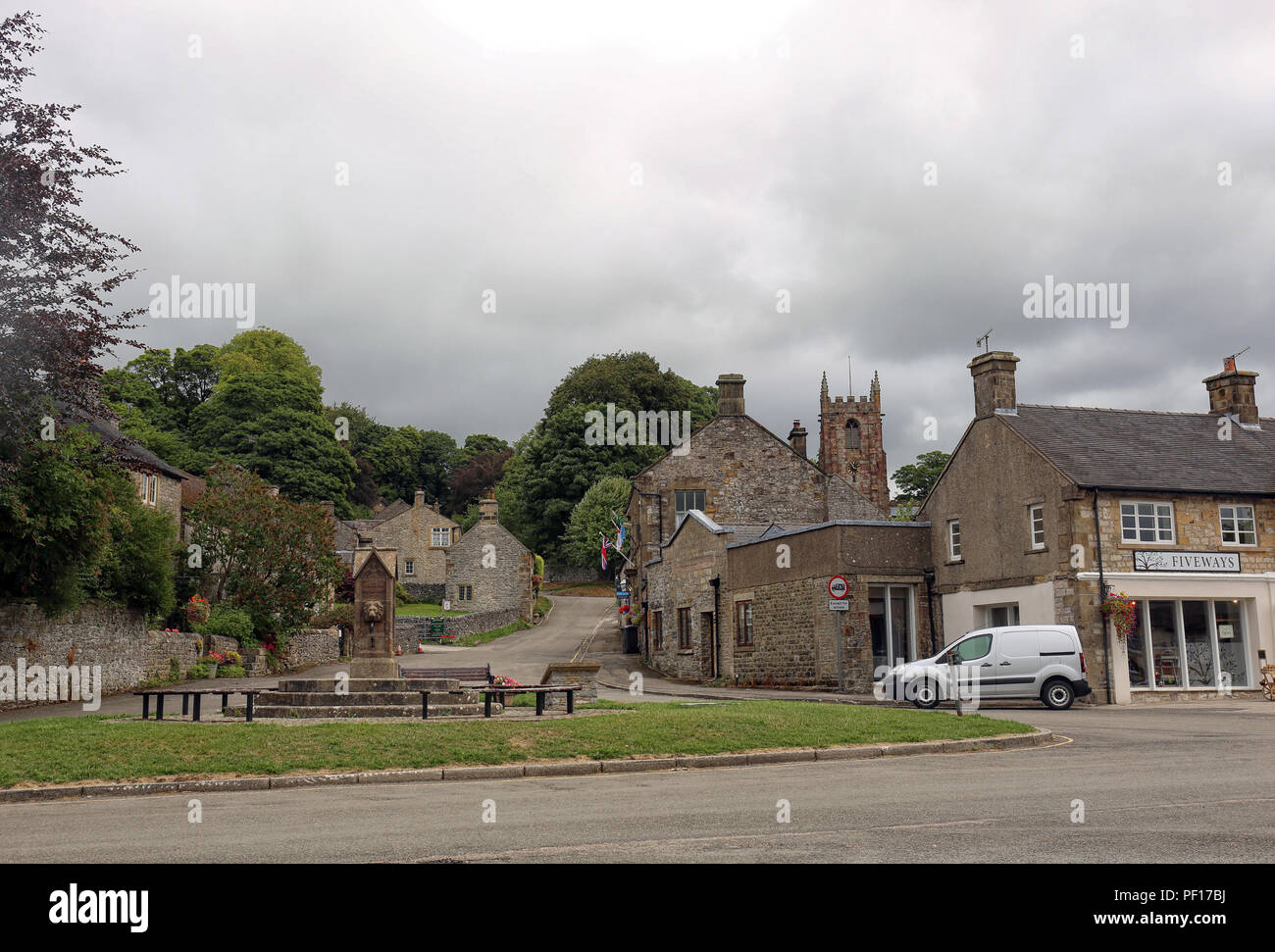 Hartington,village Derbyshire Banque D'Images