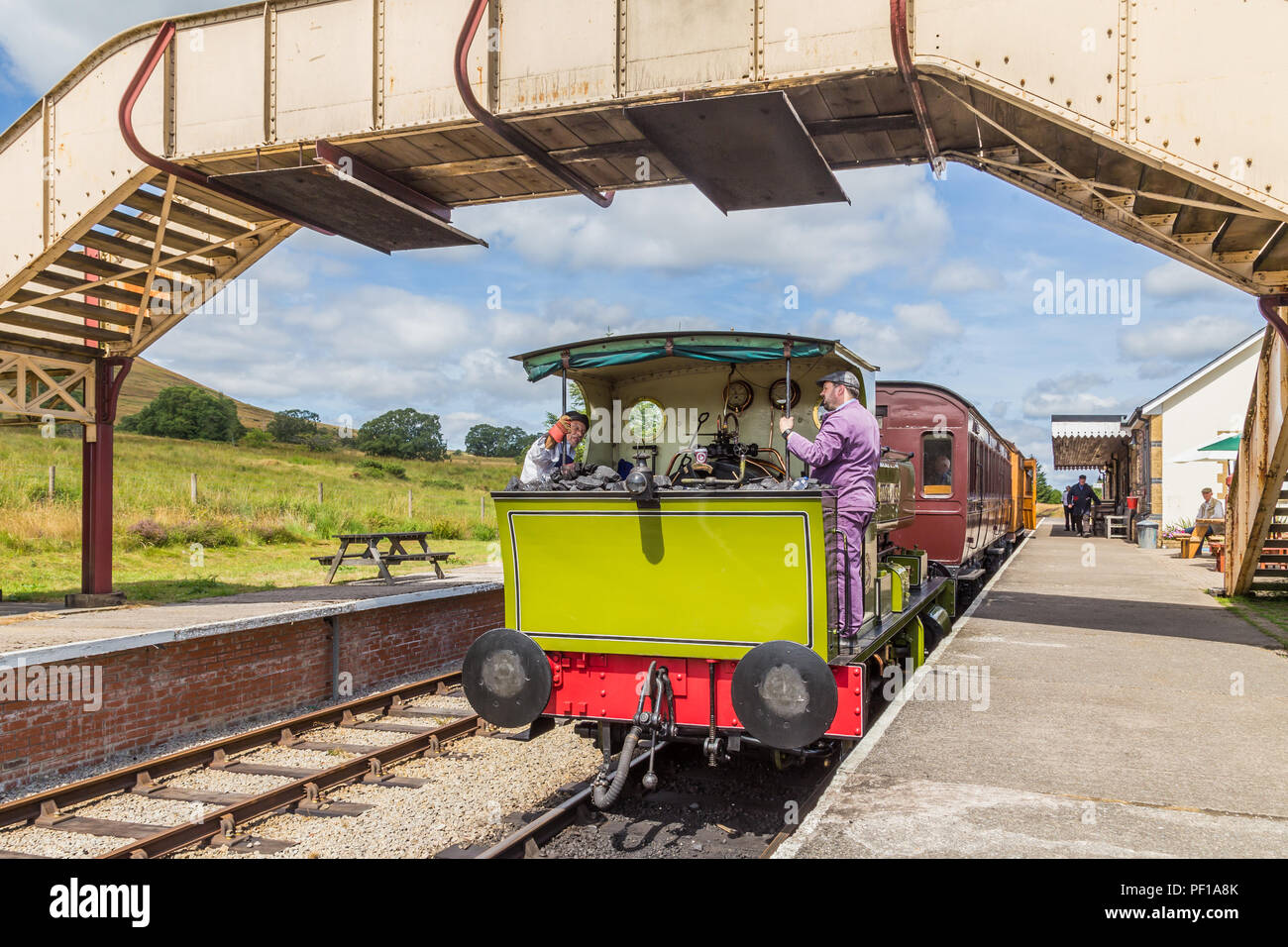 Heritage Railway à Pontypool et Blaenavon, Wales, UK Banque D'Images