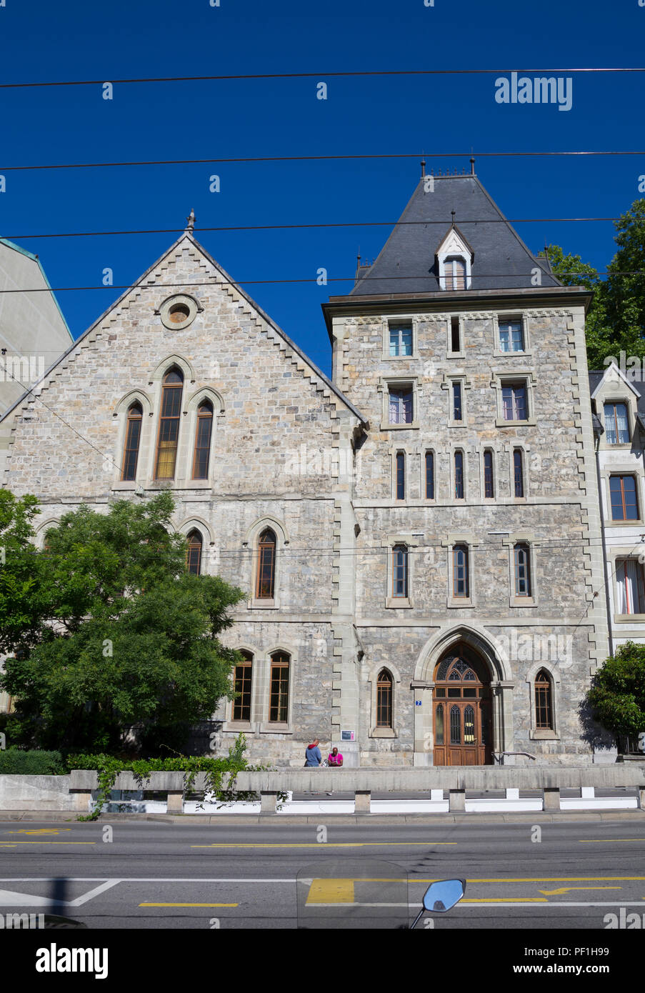 Eglise évangélique méthodiste de Lausanne, Suisse Banque D'Images