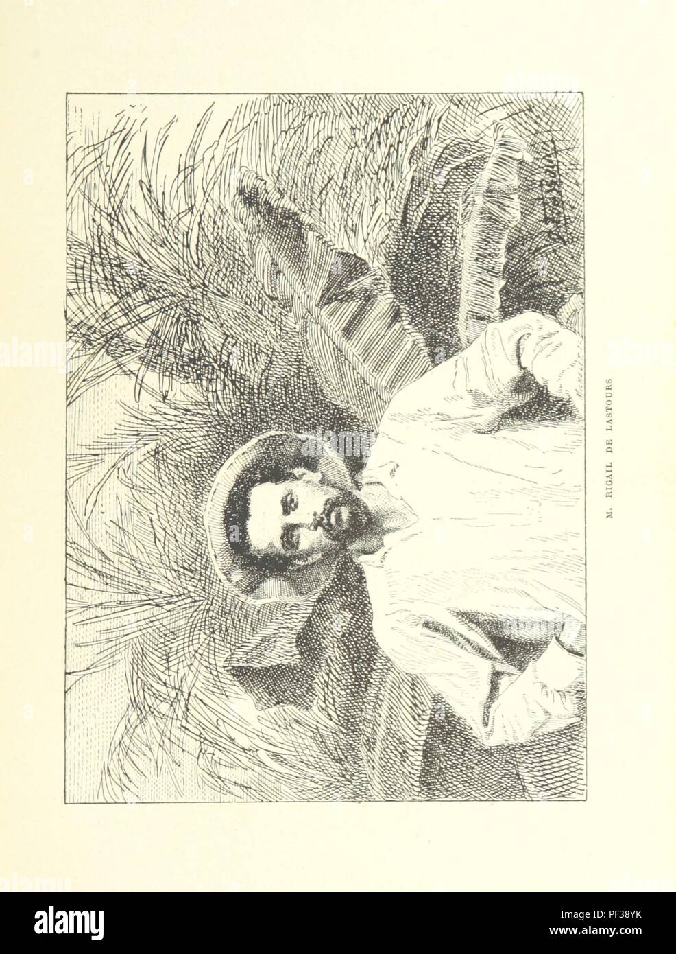 Libre à partir de la page 263 de "Conférences et lettres de P. Savorgnan de Brazza sur ses trois explorations dans l'Ouest africain, de 1875 à 1886. Ouvrage illustré de deux eaux-fortes, etc. (Texte publié et c0062. Banque D'Images
