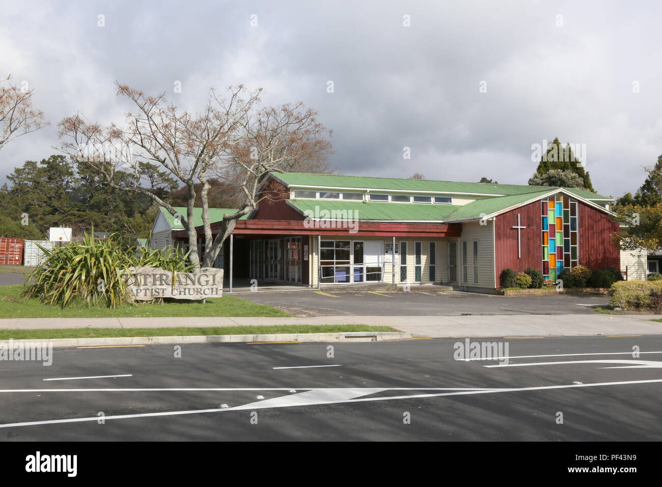 Titirangi Baptist Church Banque D'Images