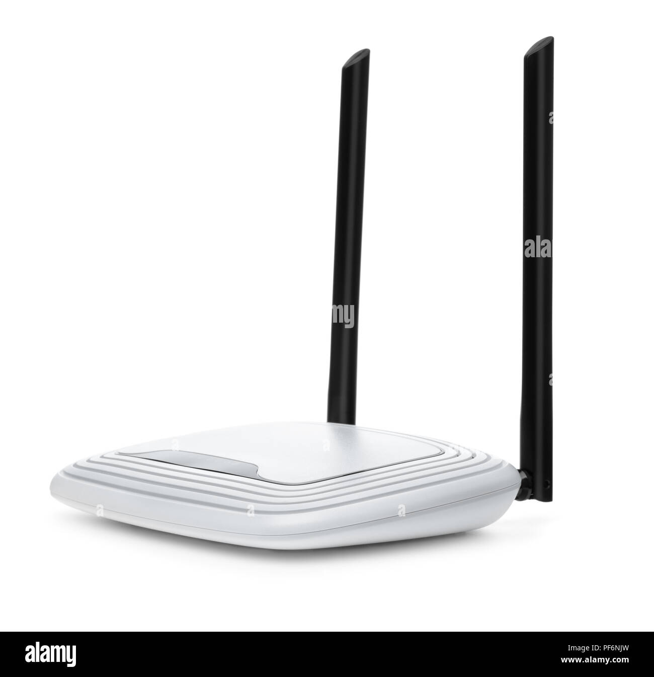 Routeur sans fil wi-fi isolated on white Banque D'Images Routeur sans fil wi-fi isolated on white Banque D'Images