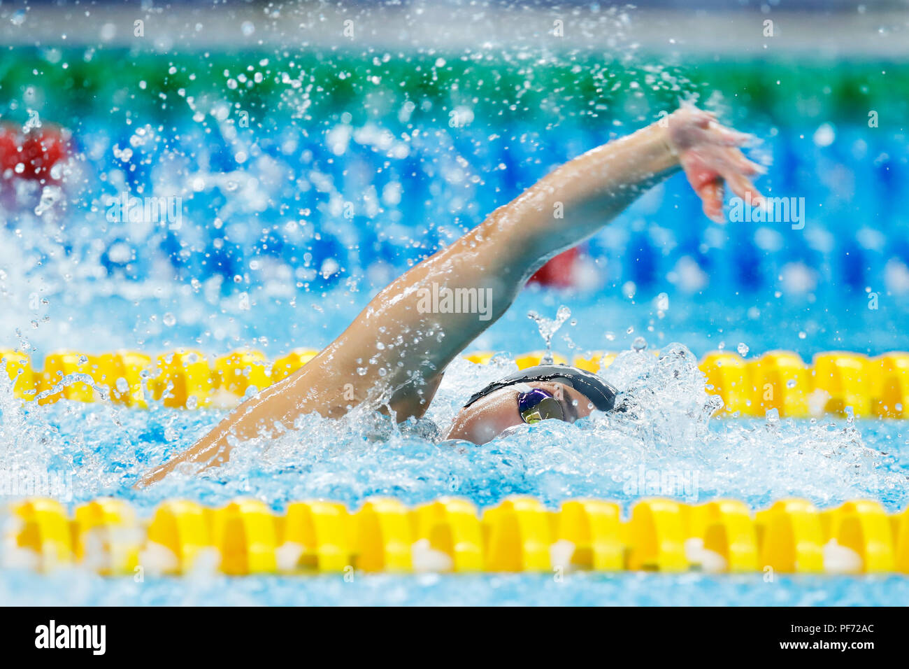 Jakarta, Indonésie. 20e Août, 2018. Rikako Ikee (JPN) Natation : 100m nage libre à chaleur Stade Bung from Centre aquatique pendant les Jeux asiatiques 2018 Palembang Jakarta à Jakarta, Indonésie . Credit : Naoki Morita/AFLO SPORT/Alamy Live News Banque D'Images