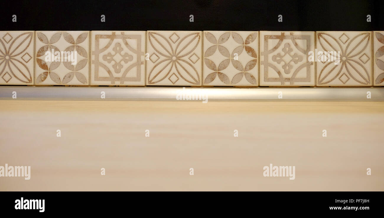 Pearl 600x600. Photo gros plan de la nacre de la mosaïque. Différentes nuances Banque D'Images