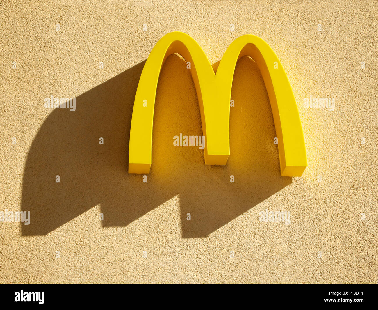 Logo Mac Donald Banque D'Images