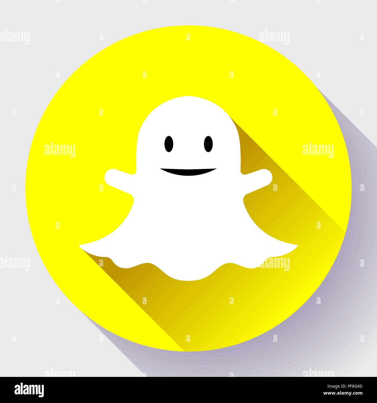 Ghost halloween icône illustration vectorielle simple sign Illustration de Vecteur