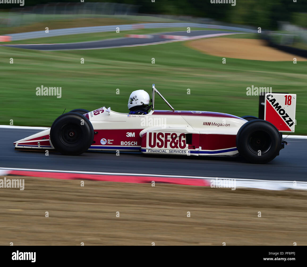 Martin, Overington Arrows A10, F1, Voiture de course historique, démonstration Festival Italia, Brands Hatch, Kent, 19 août 2018, course, circuit competit Banque D'Images