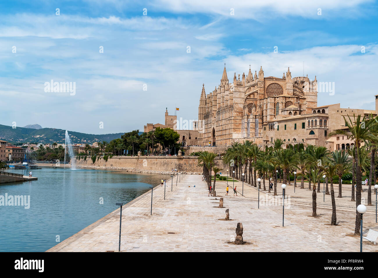 La Seu, la cathédrale de Palma de Majorque - Iles Baléares, Espagne Banque D'Images