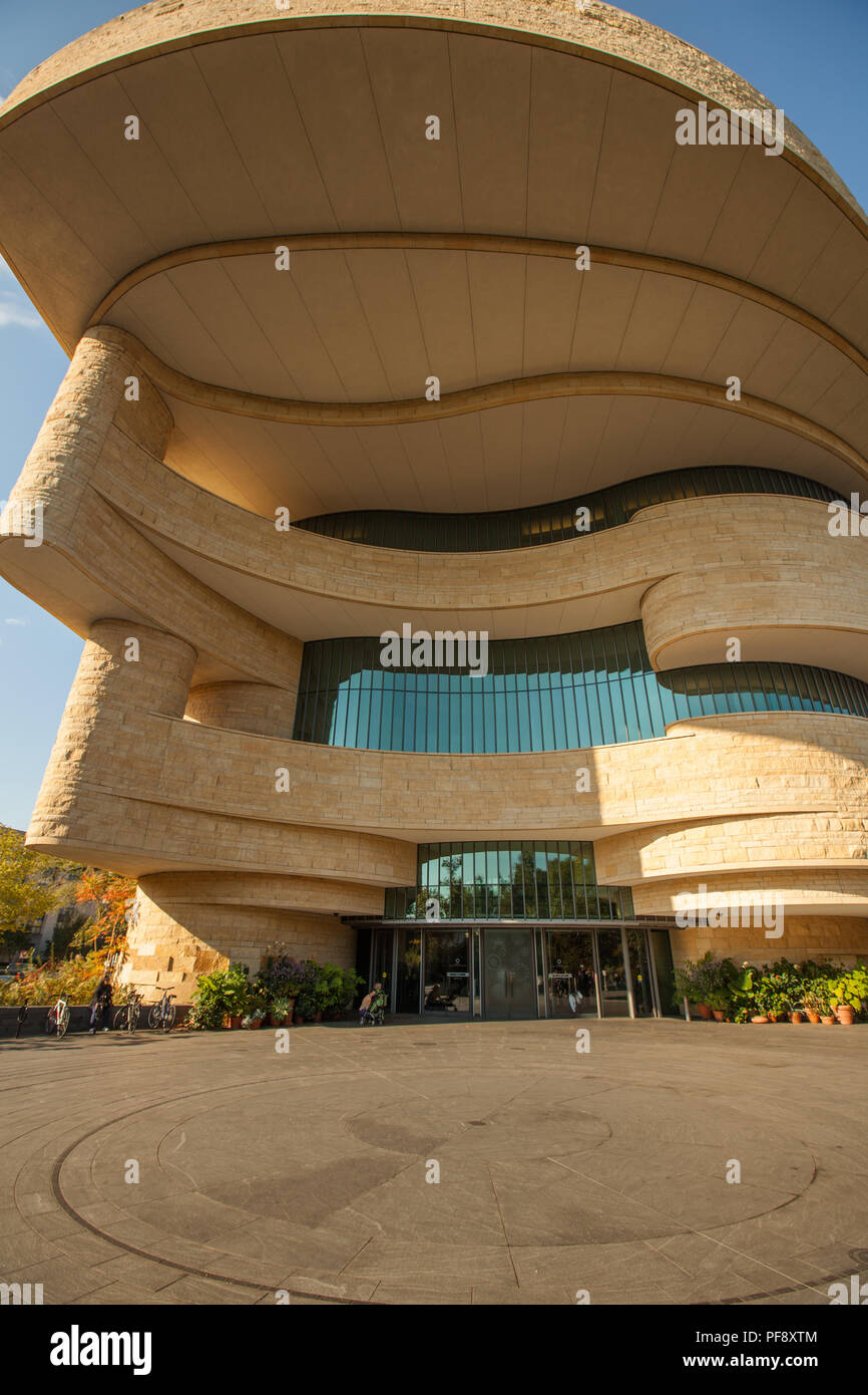 National Museum of the American Indian à Washington DC Banque D'Images