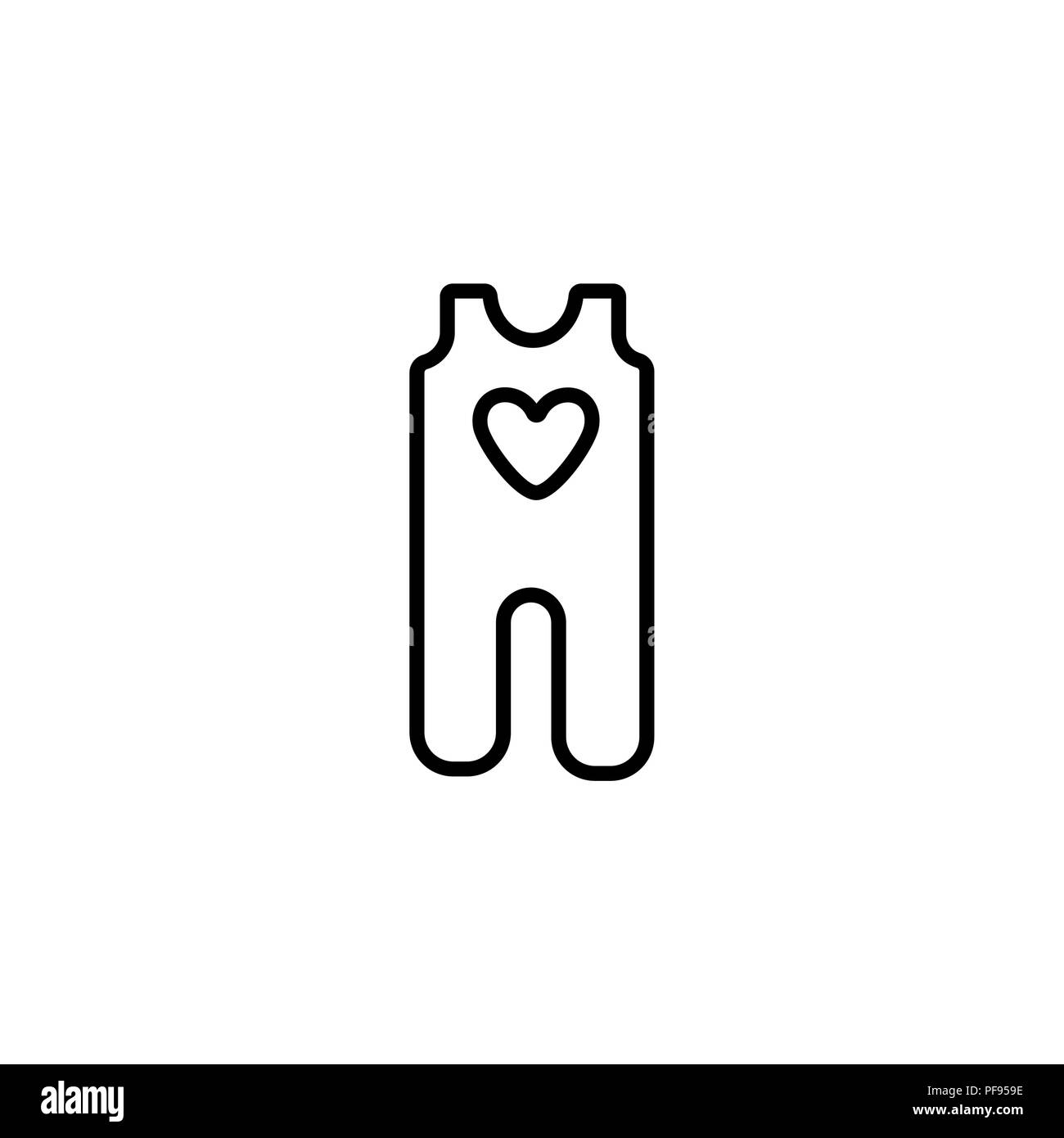 L Icone De La Ligne Web Les Vetements De Bebe Le Corps De L Enfant Image Vectorielle Stock Alamy L Icone De La Ligne Web Les Vetements De Bebe Le Corps De L Enfant Image Vectorielle Stock Alamy
