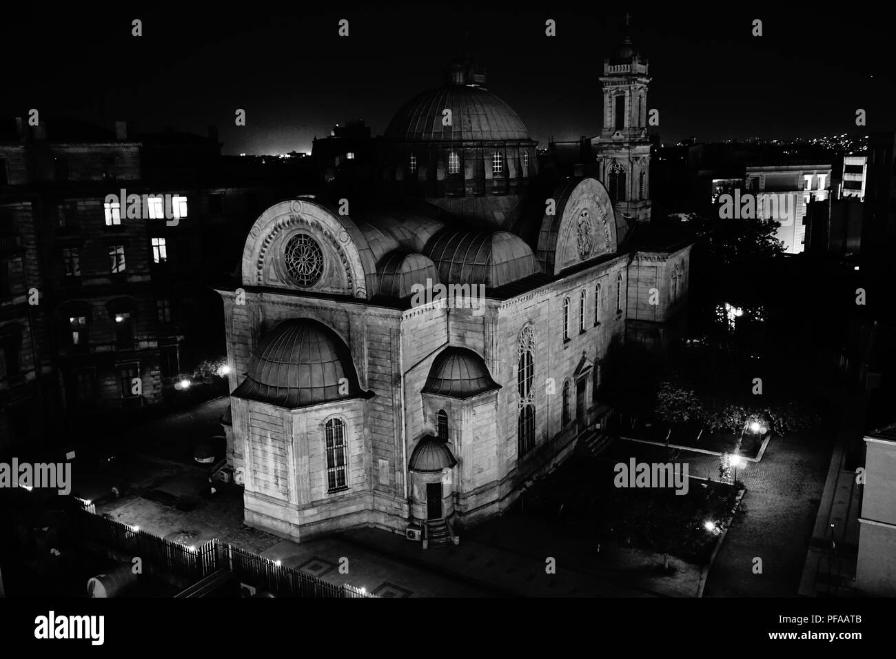 Ayia Triada Taksim Église orthodoxe grecque Banque D'Images