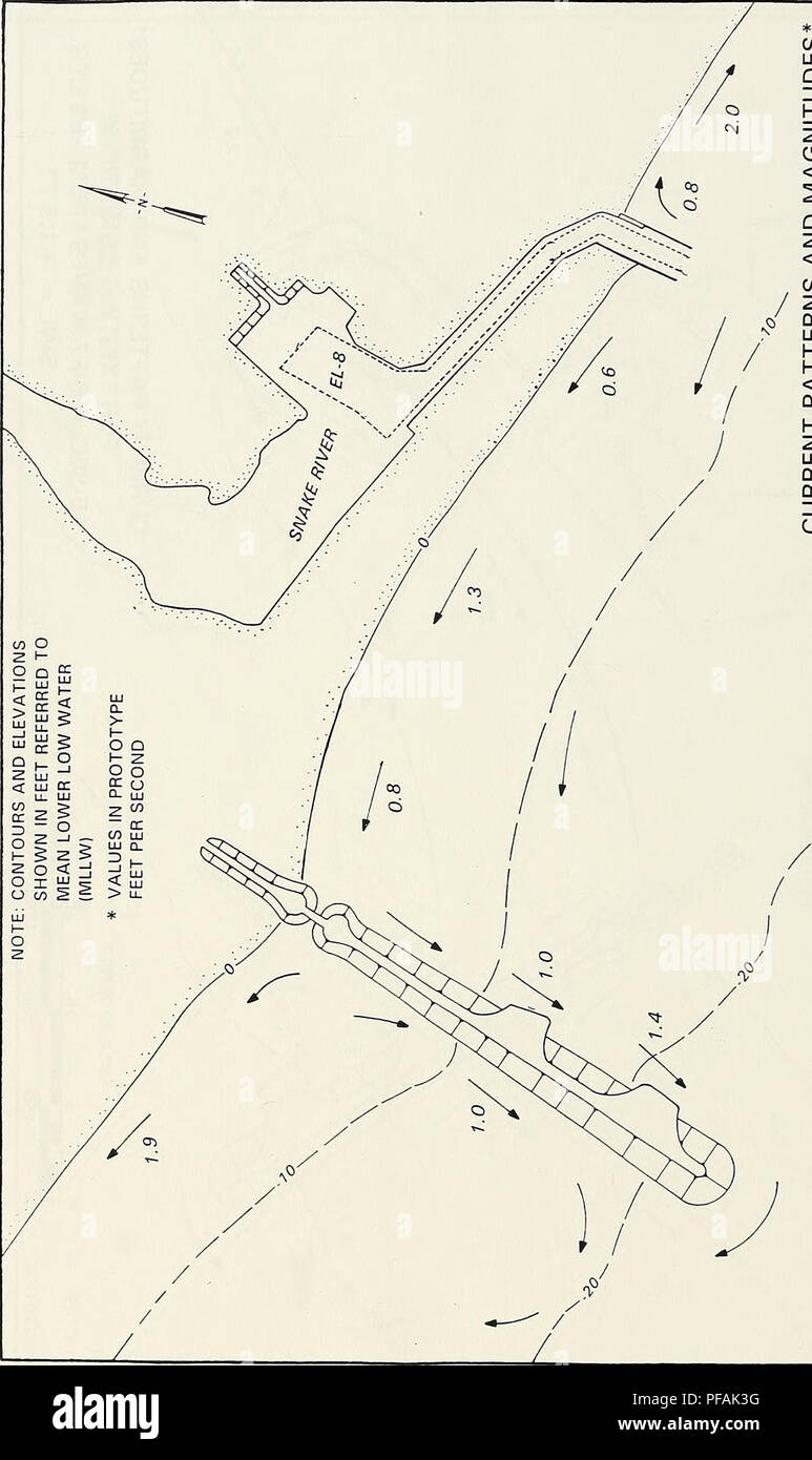 . Conception pour l'amélioration de la navigation du port à Nome, Alaska : modèle côtier de l'enquête. Des ports ; la navigation ; les modèles hydrauliques. CO LU O Q 3 Q LU t CO z z CM 00 W O 5 i = ^ ^- | 5 U rr LL Q Z LL CO Z O m ,  z z &Lt ; II ^ j = LU ' H E2 &Lt ; :  l H &Lt ; : I- X CO u &Lt ; LU CO °- cr fO ^ ° Z LL n LU III DC DC m r i ID 4 Plaque 20 CN. Veuillez noter que ces images sont extraites de la page numérisée des images qui peuvent avoir été retouchées numériquement pour plus de lisibilité - coloration et l'aspect de ces illustrations ne peut pas parfaitement ressembler à l'œuvre originale.. Bottin, Robert R ; Acuff, Hugh F ; United States. Ar Banque D'Images