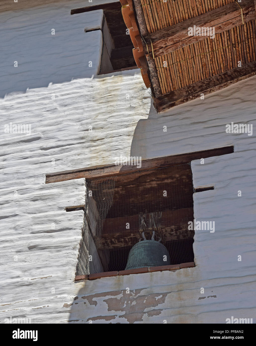 Mission San Jose bell, Fremont, Californie Banque D'Images