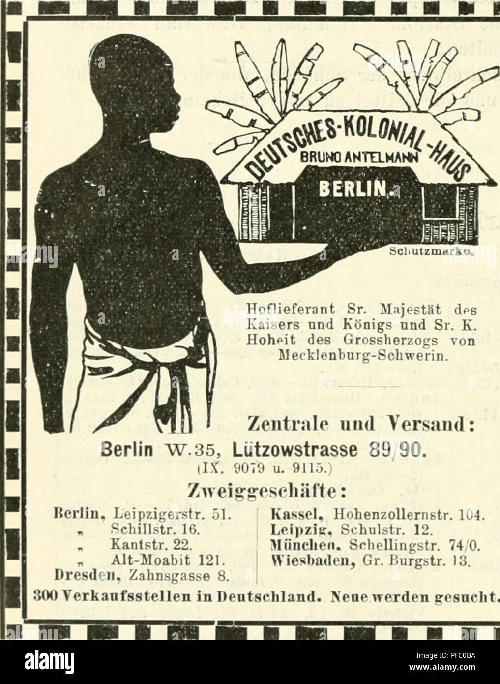 . Tropenpflanzer ; Zeitschrift der Landwirtschaft l fr. Plantes tropicales ; les cultures tropicales. - Nelkenstengel 468 50-54 Mk. Nuces vomicae ls-2(i Mk. Öl. Baumwollsaat * W-10. Kokosnnfs Cochin Ö Ü 6bis9,00,00, 8np. Ceylan 53-54 Mk. l'almöl, Lagos 49-50, Accra, le Togo 47,50-48, Kamerun 47,00 Mk. Riciiins, Med. 40-66 Mk. Pro Ölkuchen 1000 kg. 10 Palm:i-105, BaumwoU- Baat 130-l;i6, l'Erdnul 122-150 Mk. 1500 Opinm 1-150-Mk. Orlean. Guadeloupe 85-90 Mk. Orseille-Moos. Zanzib. De 20 à 30 Mk. Palmkerne. Kamerun, Lagos 25,90-26,00, le Togo 26,40-25,50 Mk. Perlmntterschalen. Ostind. Macasaar 500 bis 60", Manille 2 Banque D'Images