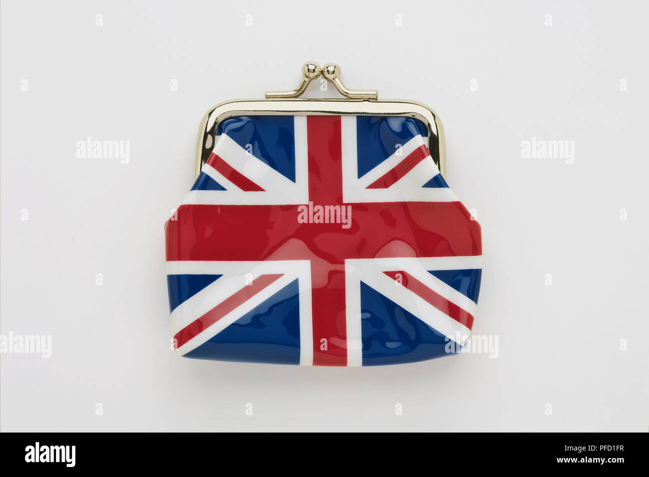 En sac à main Union Jack design, close-up Banque D'Images