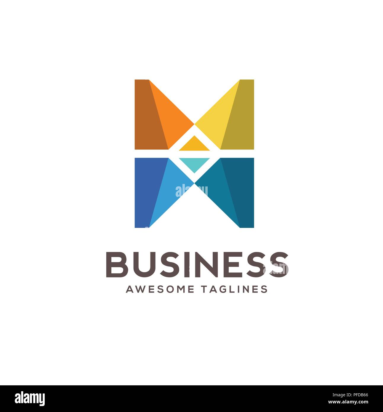 Lettre H Icône logo design elements. Lettre initiale Logo H. Business entreprise lettre H vecteur de conception de logo. Illustration de Vecteur